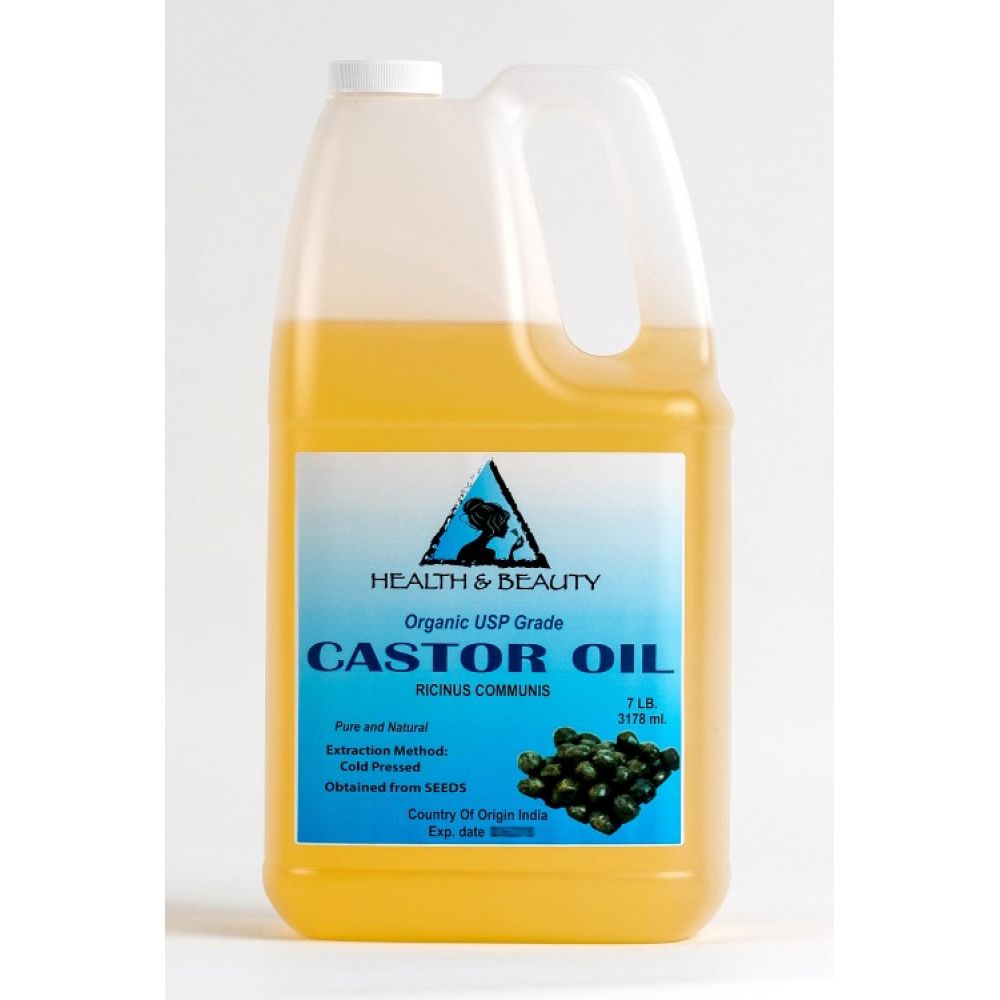 Castor oil organic usp grade hexane free cold pressed premium fresh